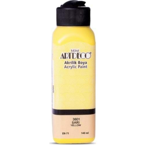 Artdeco Akrilik Boya 140 ML Okre Sarı 3065