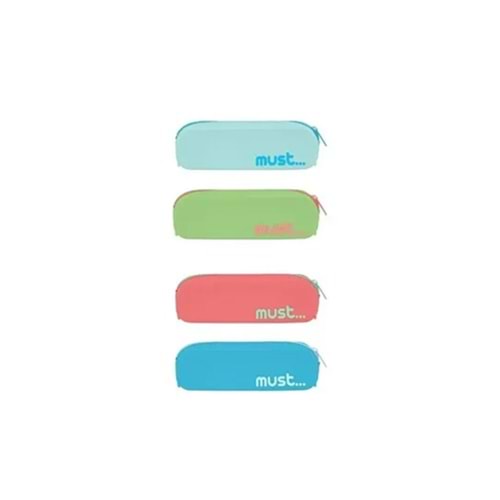 Must... Kalem Kutusu Sılıcone Pouch 20x5x6 Focus 4 colors 585642