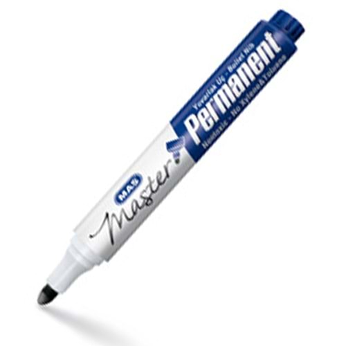 Mas Permanent Marker Yuvarlak Uç Mavi 6406 (1 Adet)