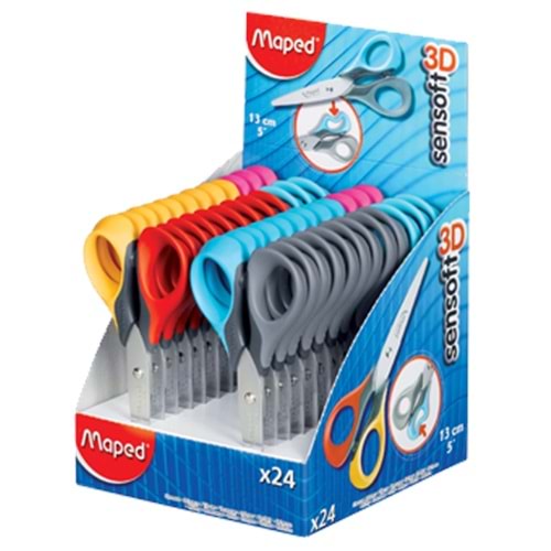 Maped Öğrenci Makası Sensoft Simetrik 13 CM 169300 (1 Adet)