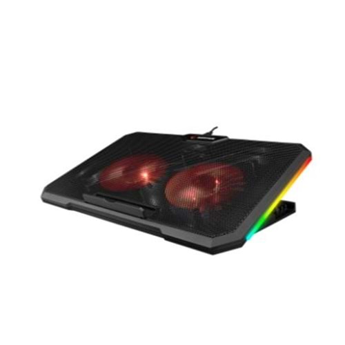 Addison Rampage AD-RC12 CLAW Siyah 2 Fan 2 USB RGB Işıklı 15
