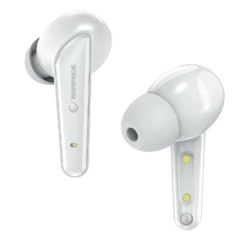 Rampage RM-TWS01G VIPER Beyaz Mobile+PC Uyumlu Bluetooth TWS Gaming Oyuncu Mikrofonlu Kulaklık