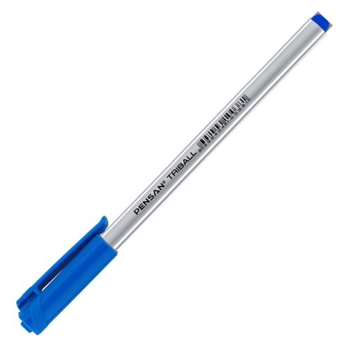 Pensan Tükenmez Kalem Triball 1.0 MM Bilye Uç Mavi 60 LI Stand 1003 (1 Adet)