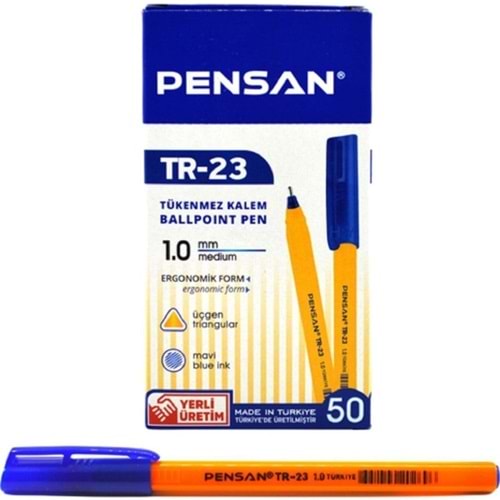 Pensan Tr-23/h Bal Gövde Perforajlı Mavi (1 Adet)