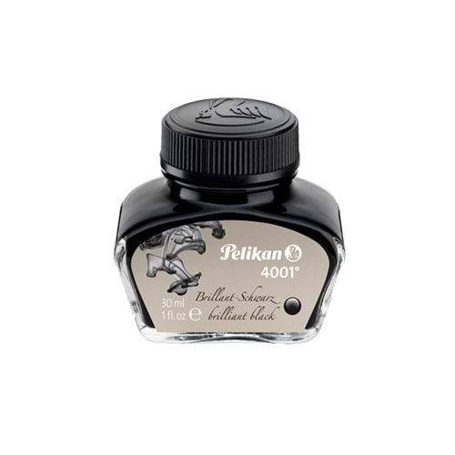 Pelikan Dolma Kalem Mürekkebi 30 ML Siyah 4001