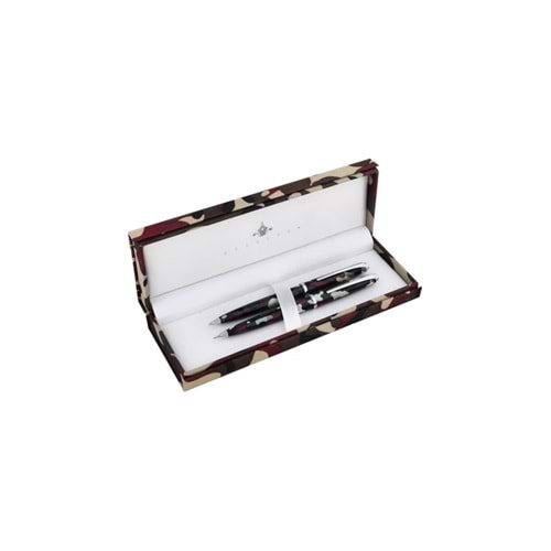 Steel Pen Tükenmez Kalem Kamuflaj Serisi 669 (1 Adet)