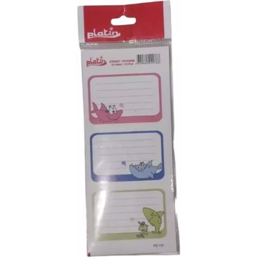 Platin Okul-Ofis Etiketi 8,5x19,5 PE-131