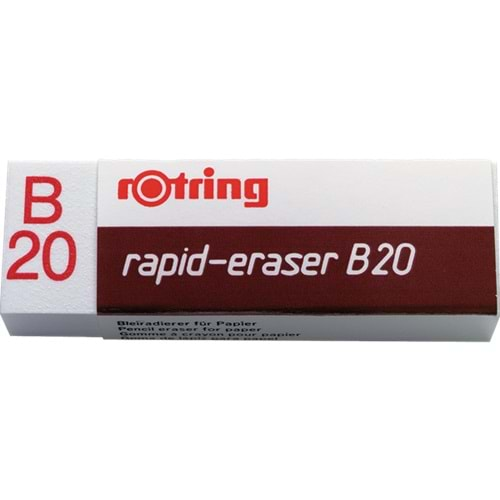 Rotring Teknik Silgi Rapid 20 Lİ Beyaz B20