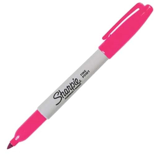 Sharpie Markör Permanent Fine Yuvarlak Uçlu Pembe 1785161 (1 Adet)