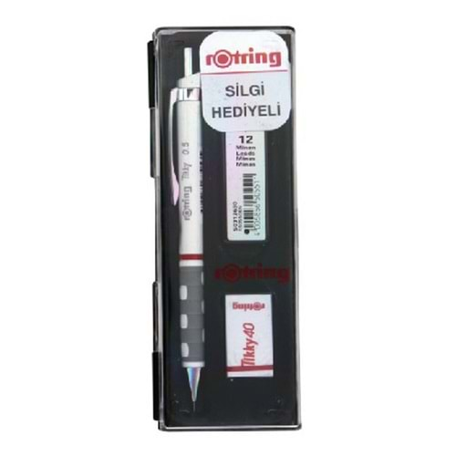 Rotring Okul Seti Versatil+Min Silgi Hediyeli 0.5 MM Beyaz RO-KK07-05B