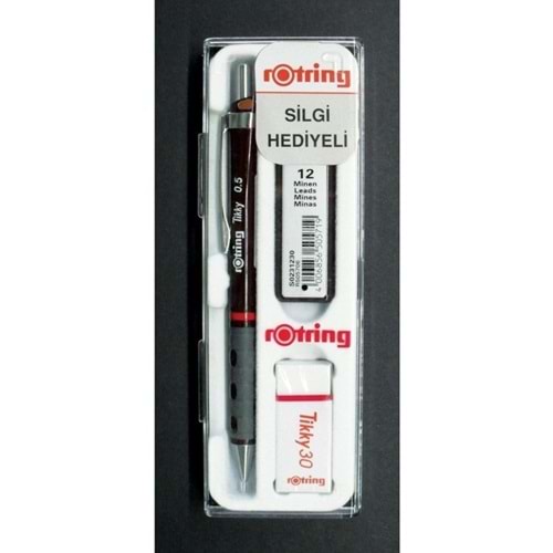 Rotring Okul Seti Versatil+Min+Silgi 0.5 K.Renk