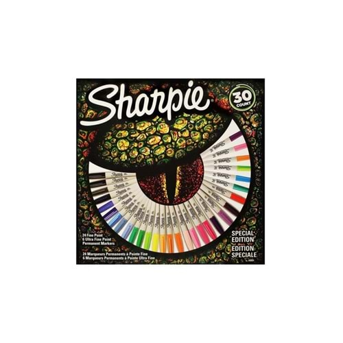 Sharpie Markör Permanent Fine Kertenkele 30 LU 2061335