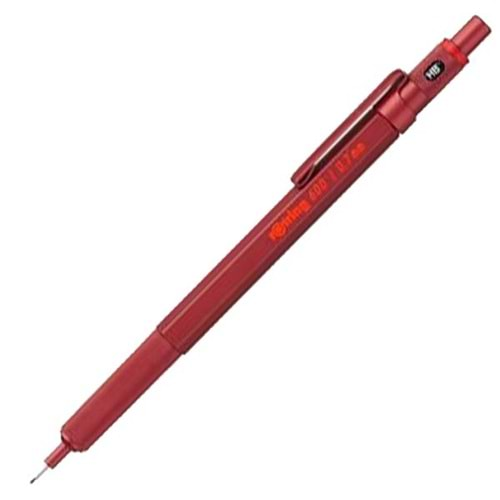 Rotring Versatil Kalem 600 0.7 MM Kırmızı 2114265