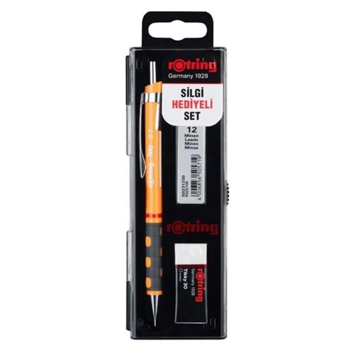 Rotring Okul Seti Tikky Rd 0.7+Min Silgi Hediyeli Mango Turuncu