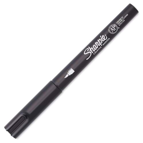 Sharpie Akrilik Markör Fırça Uç Siyah Sh-2218069