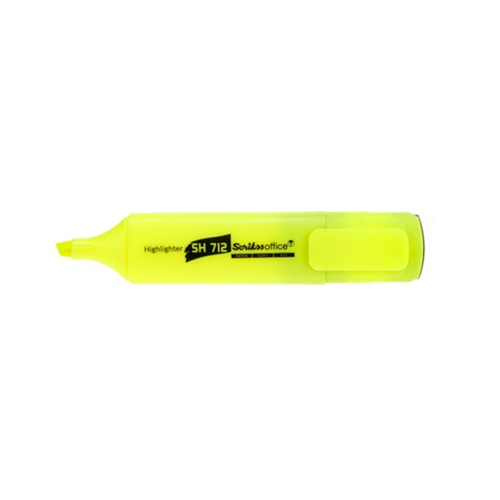 Scrikss Fosforlu Kalem Office Sarı SH 712 (1 Adet)