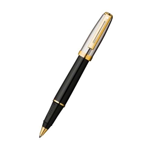 Sheaffer Roller Kalem Prelude Altın Klips ve Halka Siyah 337-1