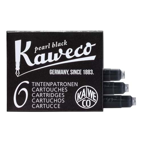 Kaweco Kartuş 6 Lı Siyah 10000257 (1 Adet)