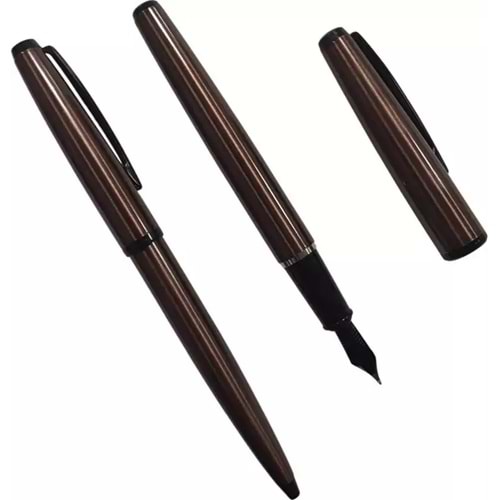 Scrikss Dolmakalem-Tükenmez Kalem İkili Set Rose 78mr