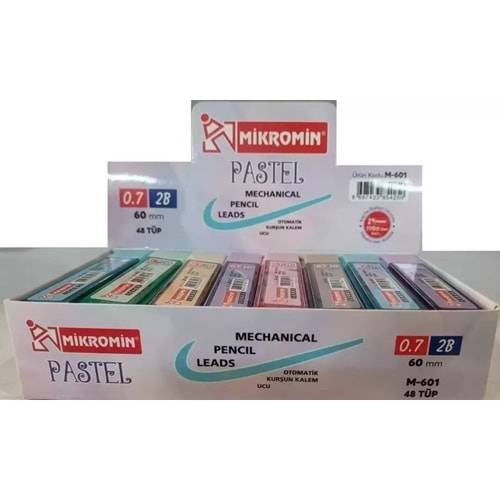 Mikro Min Pastel 60 mm 0.7 mm M-601 (1 Adet)
