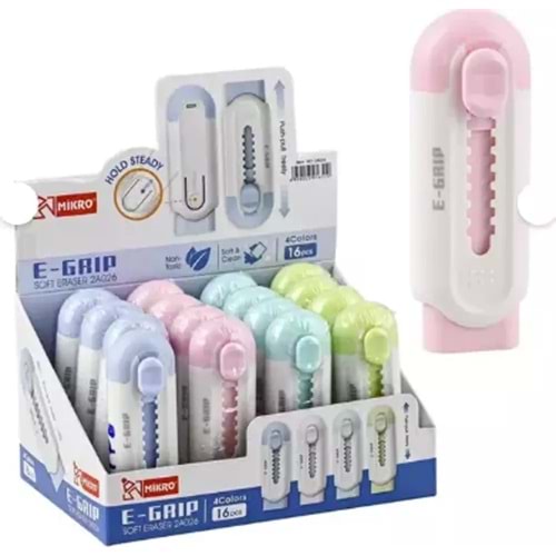 Mikro Silgi E-grip 16 Lı 2a026