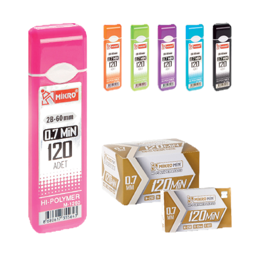 Mikro Min 60 MM 0.7 MM 120 Lİ M-1260 (1 Adet)