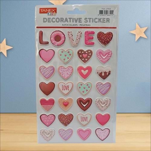 Tanex Puffy Eva W/glıtter Serisi Tnx-27154