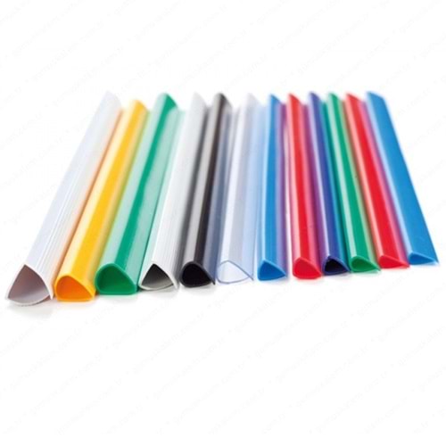 Sarff Profil Sırtlık Plastik Dar Üçgen 25 Yaprak 6 mm Beyaz 15203002 (1 Adet)