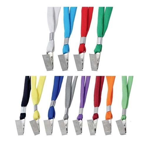 Sarff Kart Askı İpi Metal Klipsli Telefon Askılı 15211100 (1 Adet)