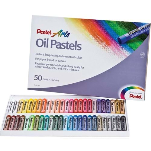 Pentel Pastel Boya Yağlı 50 Lİ PHN-50