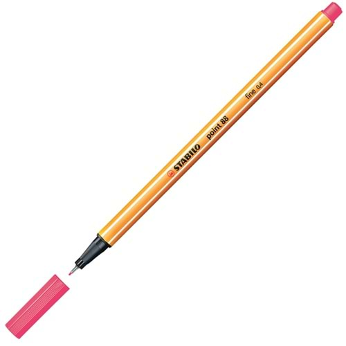 Stabilo Keçe Uçlu İnce Kalem 88 Point 0.4 MM Açık Pembe 88/17