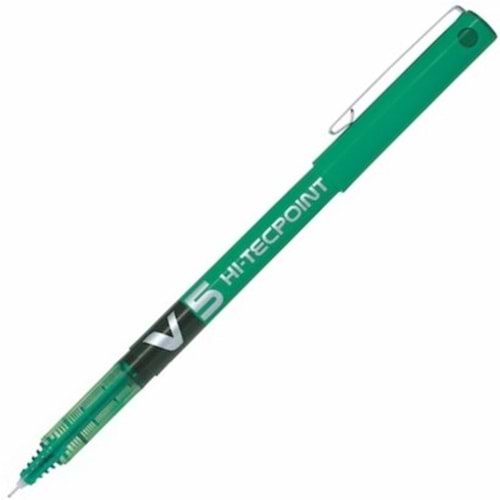 Pilot Roller Kalem V-5 HıtecPoint Yeşil (1 Adet)