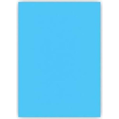 Umur Fon Kartonu Fosforlu 120 gr Mavi 50x70 (1 Adet)