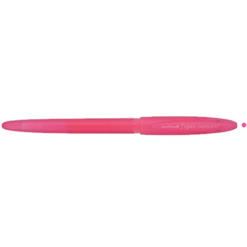 Uni-Ball Roller Kalem Signo Gelstick Jel Bilye Uç 0.7 MM Fosforlu Pembe UM-170 (1 Adet)
