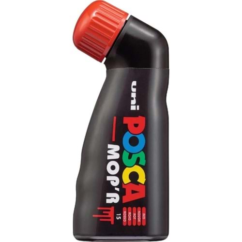 Uni-Ball Posca Mopr 3.0-19.0 Su bazlı mop markörü Kırmızı PCM-22 (1 Adet)
