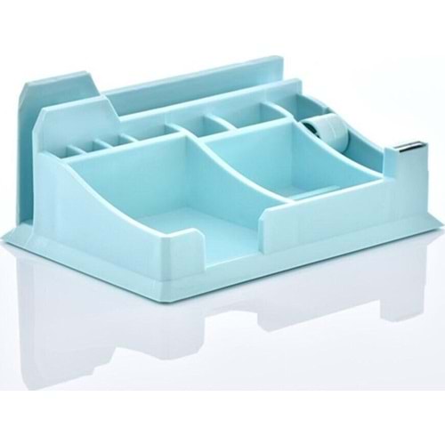Ops Masaüstü Organizer Kalemlik Pastel Mavi Klm 302