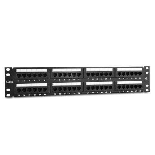 S-link SL-PC48 48 Port Cat5 Utp Patch Panel