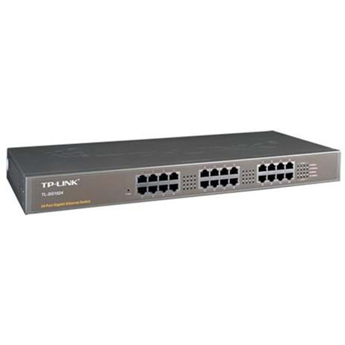 Tp-Link TL-SG1024D 24 Port 10-100-1000 Mbps Switch Çelik Kasa Rack Mount