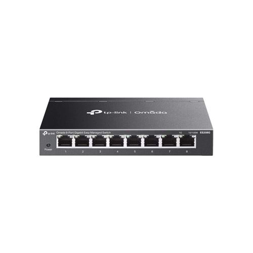 Omada TP-Link ES208G 8 Port 10-100-1000 Mbps Yönetilebilir Switch
