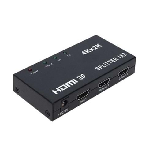 Nova NVC-HDSQP2 4K HDMI 1-2 Splitter 1 Giriş 2 Çıkış