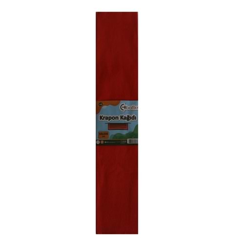 Bafix Krapon Kağıt 50x200 CM Kırmızı (1 Adet)