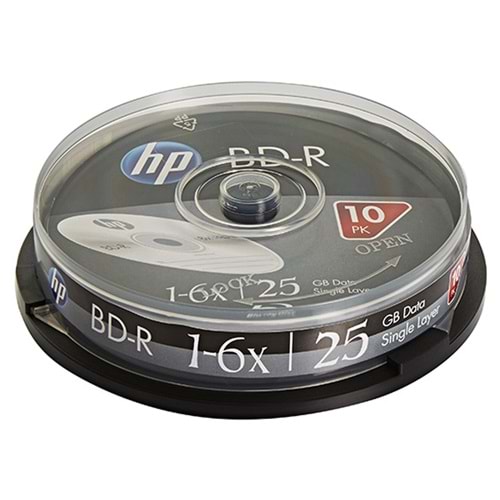 HP BD R1- 6X 25 GB 10 LU Kutu BRE00071-3