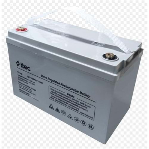 Ttec 12V 100Ah Bakımsız Jell Akü(TSS)