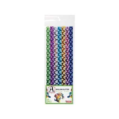 Mona Lisa Quilling Simli 25 Cm 12 MM QL01-5 (1 Adet)