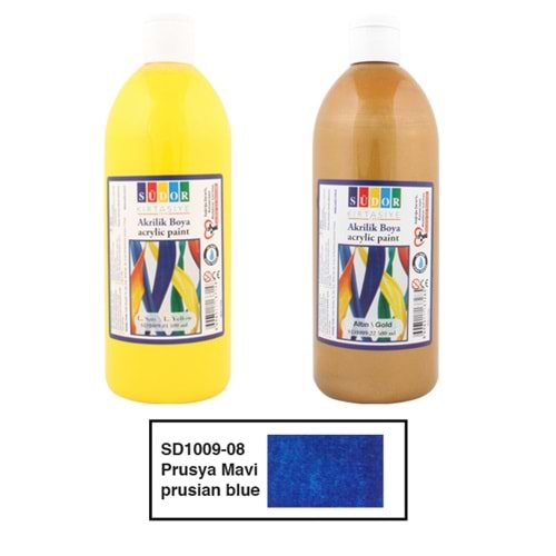 Südor Akrilik Boya 500 ML Prusya Mavi SD1009-08