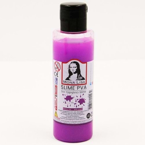 Mona Lisa Sıvı Yapıştırıcı Slime 70 Ml Fosforlu Mor Sl01-16