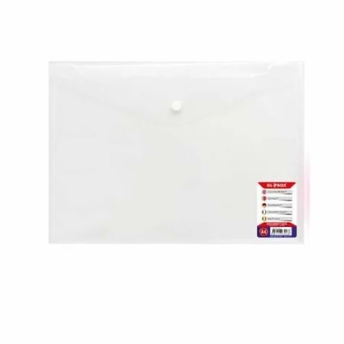Globox Çıtçıtlı Dosya Şeffaf 3373