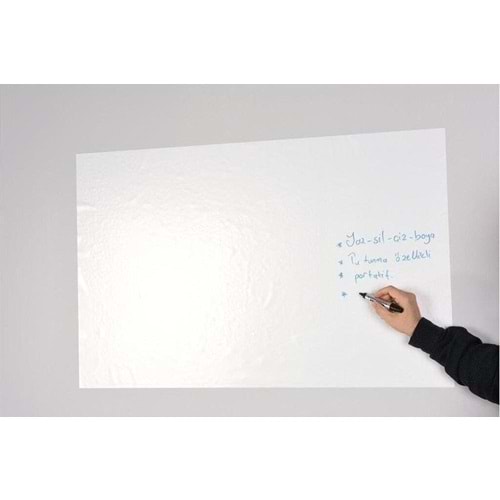 Panda Kağıt Tahta Sade Beyaz Şeffaf 2 Li 100x100 Cm PAN741