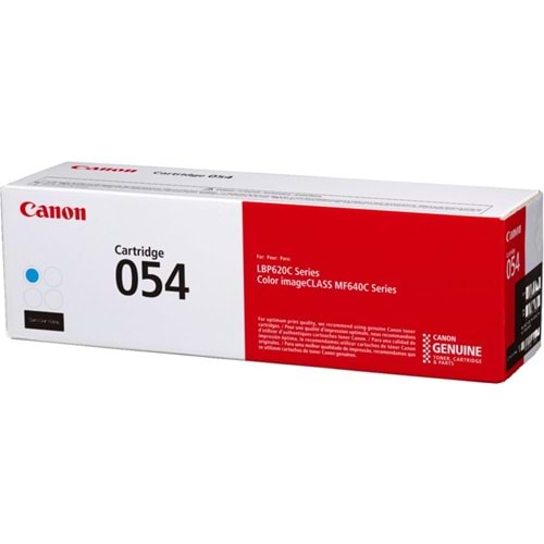 Canon CRG-054C Cyan Mavi 1.200 Sayfa Toner MF645