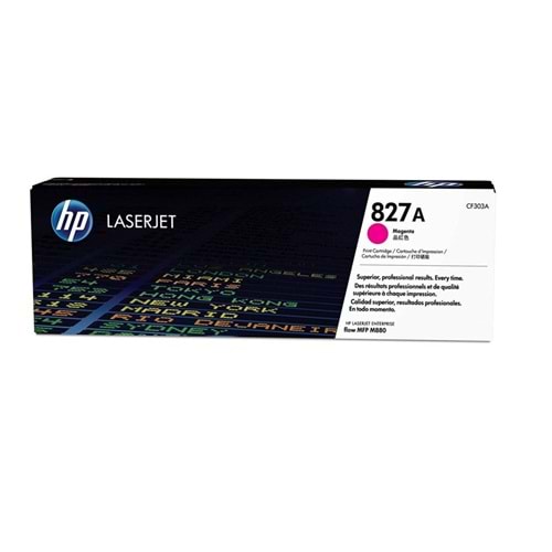 HP 827A Magenta Kırmızı 32.000 Sayfa Toner CF303A